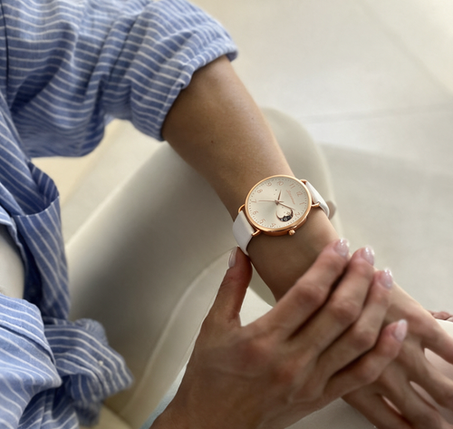 Customer photo of Benedicts Luna – Women's Watch & Bracelet Set