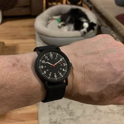 Customer photo of Benedicts Arlo – Men's 40mm Field Watch