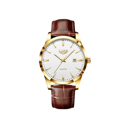 Modern Men's Military Leather Watch