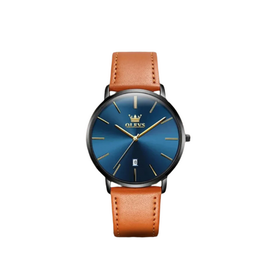 Classic Leather Band Watch