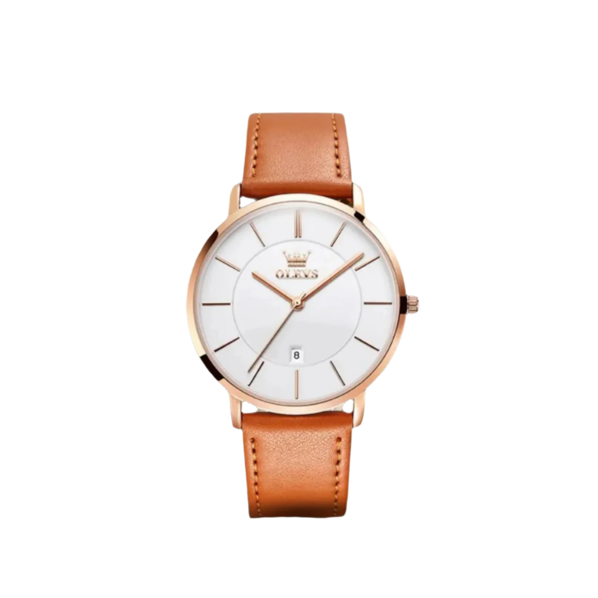 Classic Leather Band Watch
