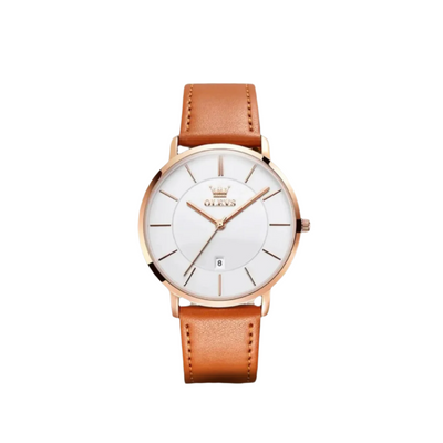 Classic Leather Band Watch