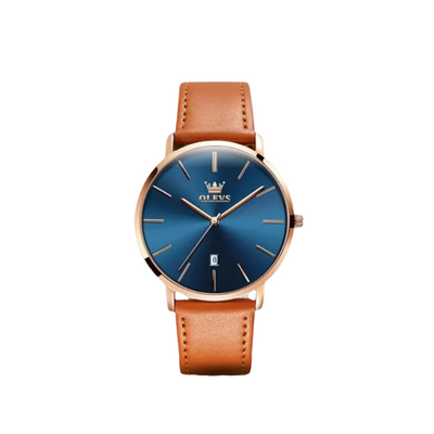 Classic Leather Band Watch