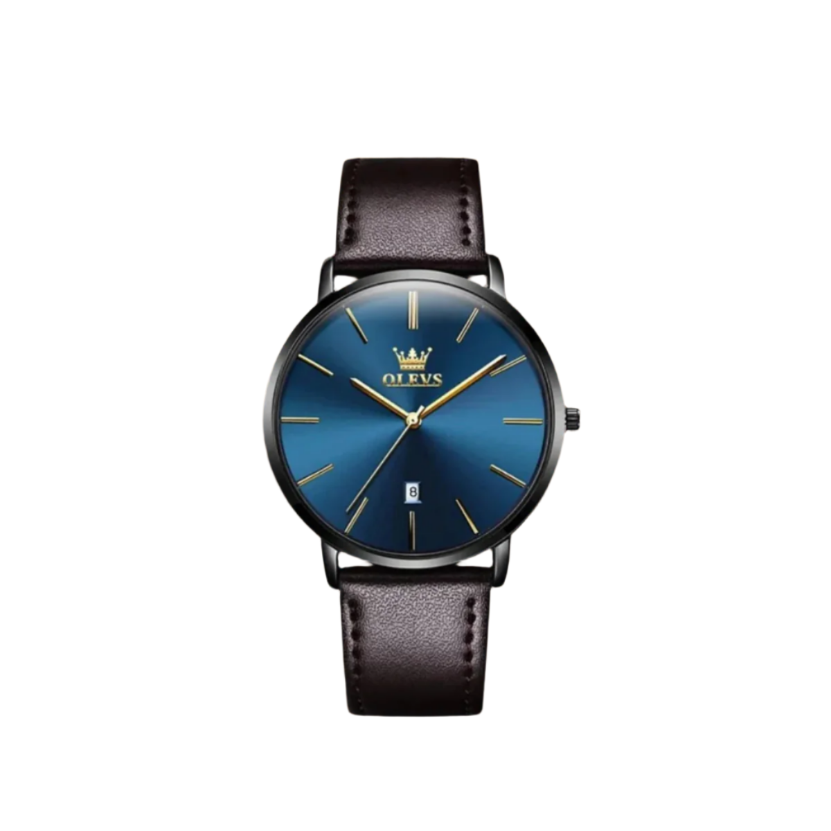 Classic Leather Band Watch