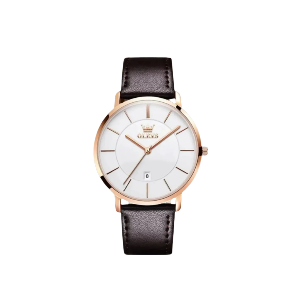 Classic Leather Band Watch