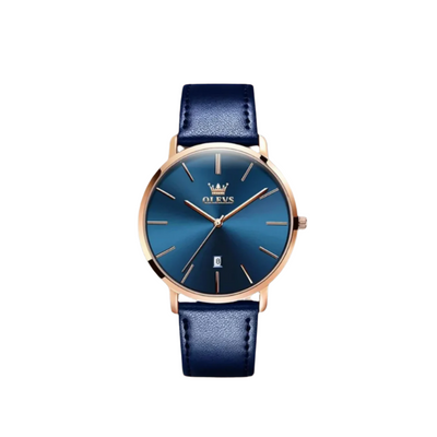 Classic Leather Band Watch