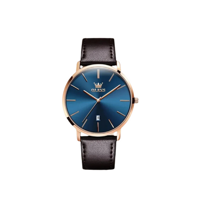 Classic Leather Band Watch