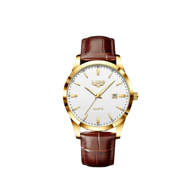 Timeless Leather Watch for Men
