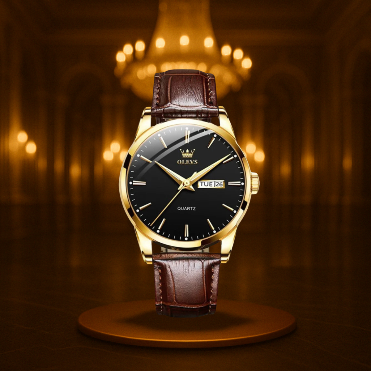 Classic Business Leather Watch