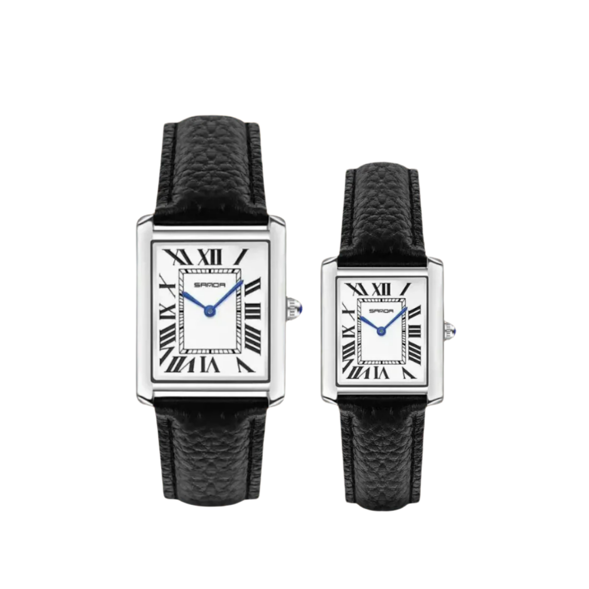 Classic Square Dial Watches for Couples