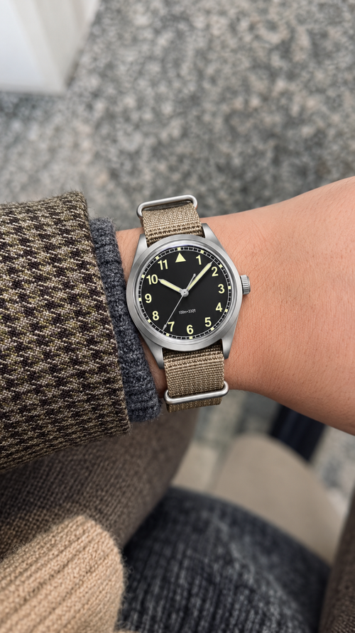 Customer photo of Benedicts Theo – Men's 36mm Field Watch
