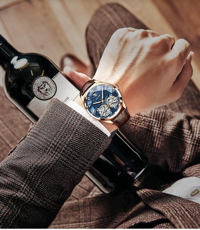 Formal Tourbillon Business Mechanical Watch