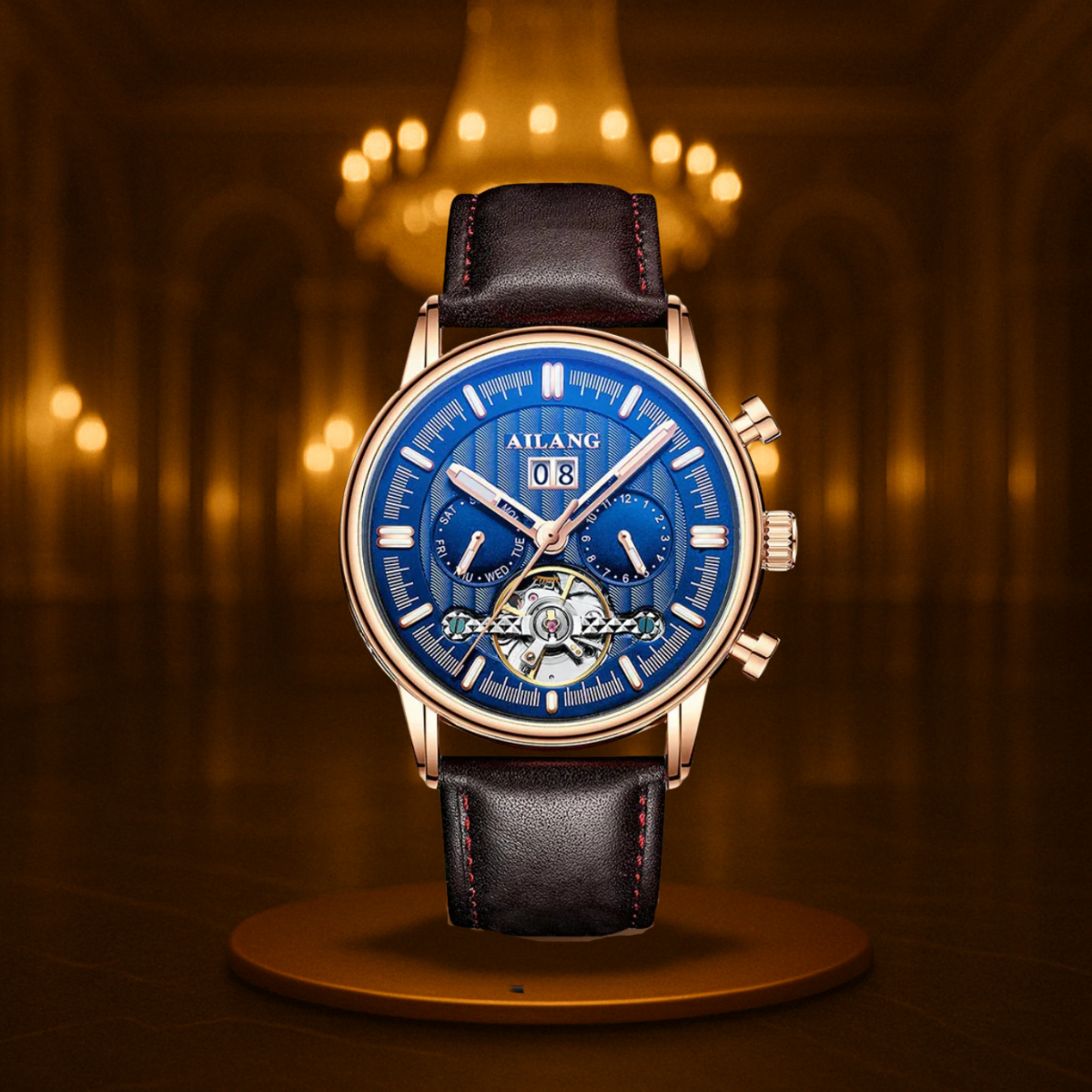 Modern Fashion Tourbillion Men's Watch