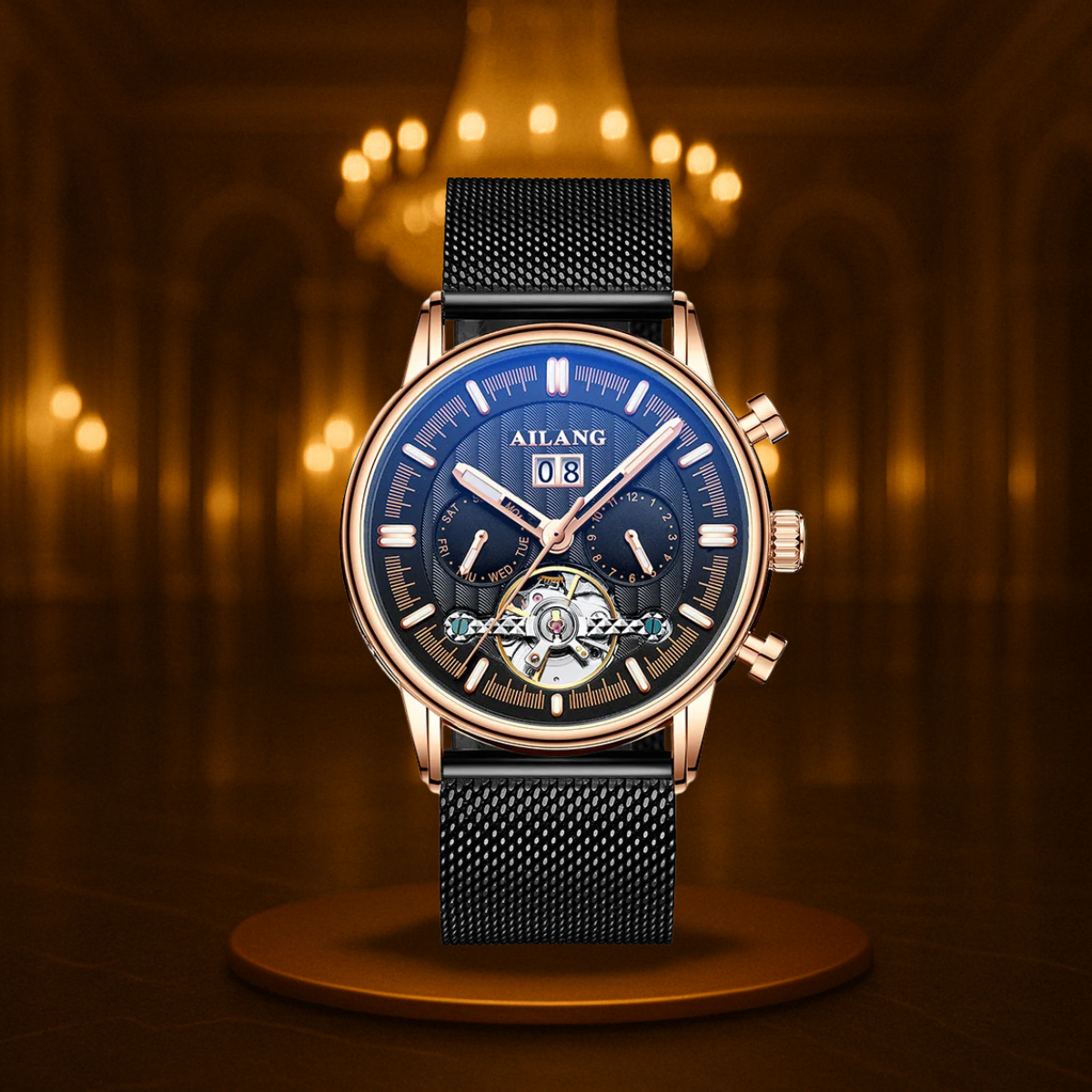 Modern Fashion Tourbillion Men's Watch