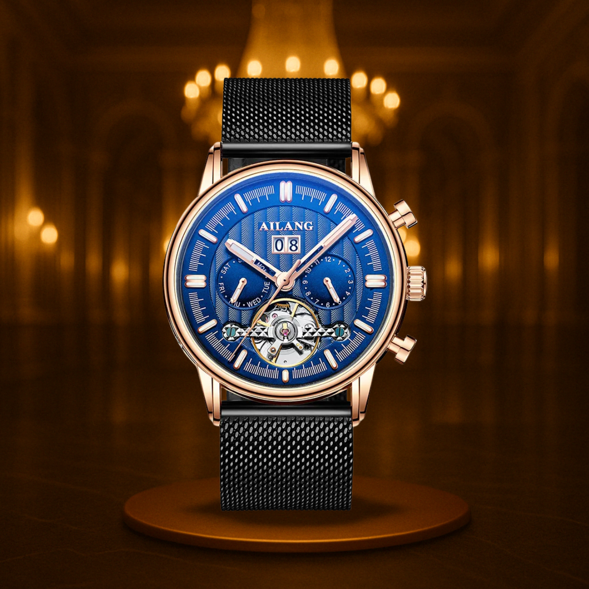 Modern Fashion Tourbillion Men's Watch