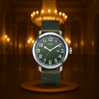 Classic Minimalistic Men's Leather Watch