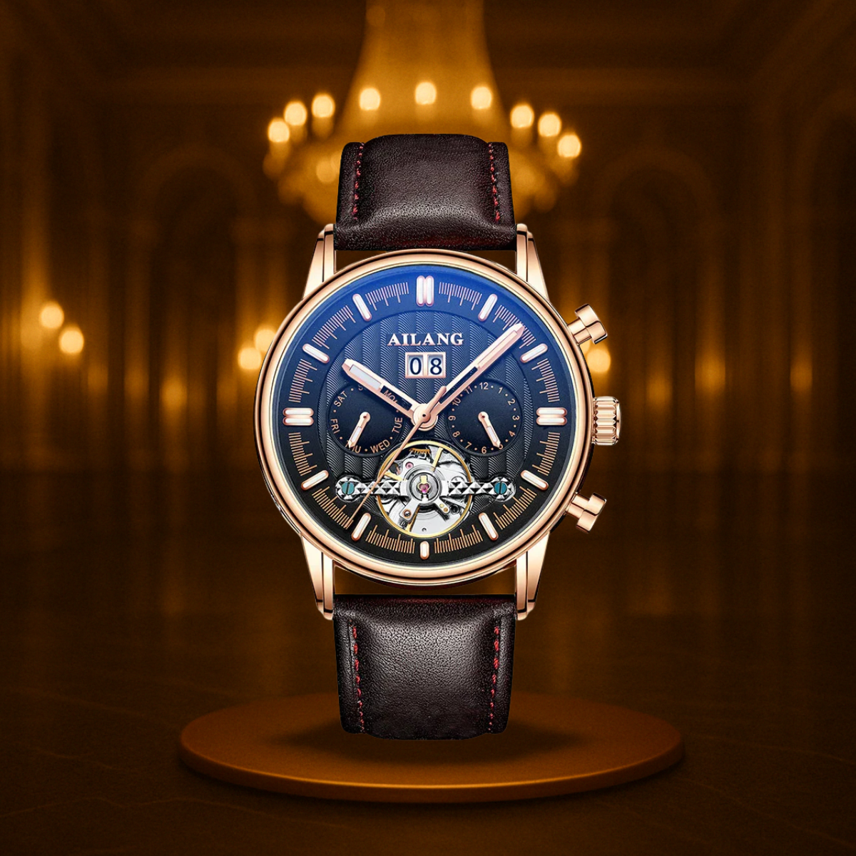 Modern Fashion Tourbillion Men's Watch