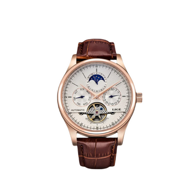 Modern Automatic Mechanical Tourbillion Men's Watch