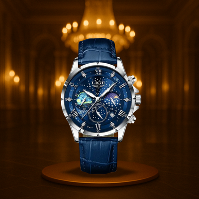 Classic Moonphase Watch for Men