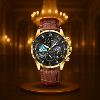Classic Moonphase Watch for Men
