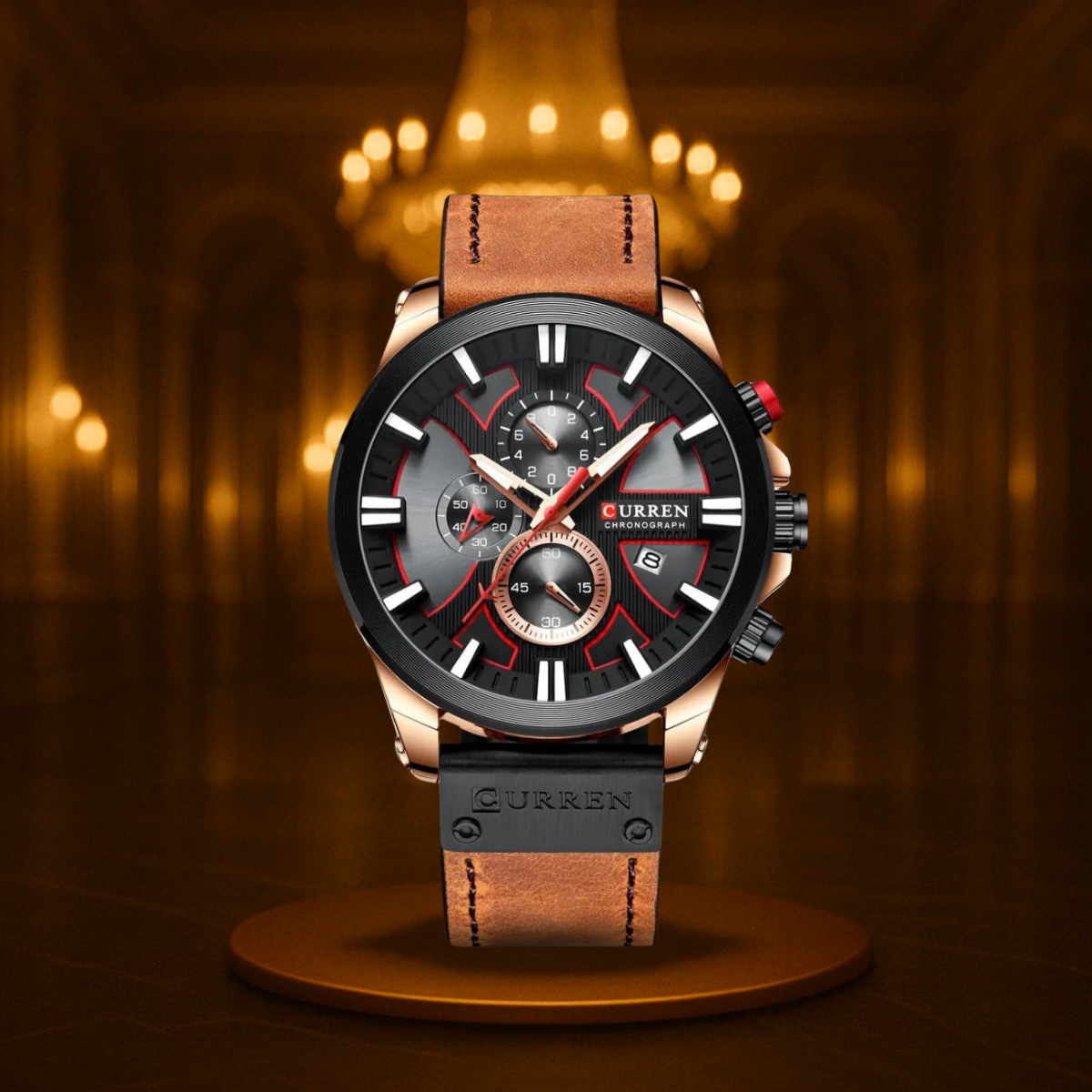 Modern Design Men's Quartz Watch