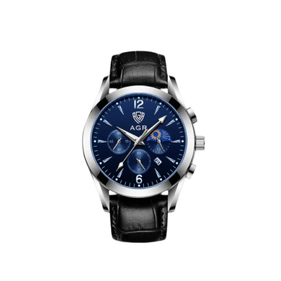 Casual Men's Leather Strap Business Watch