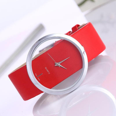 Classic Transparent Dial Quartz Watch