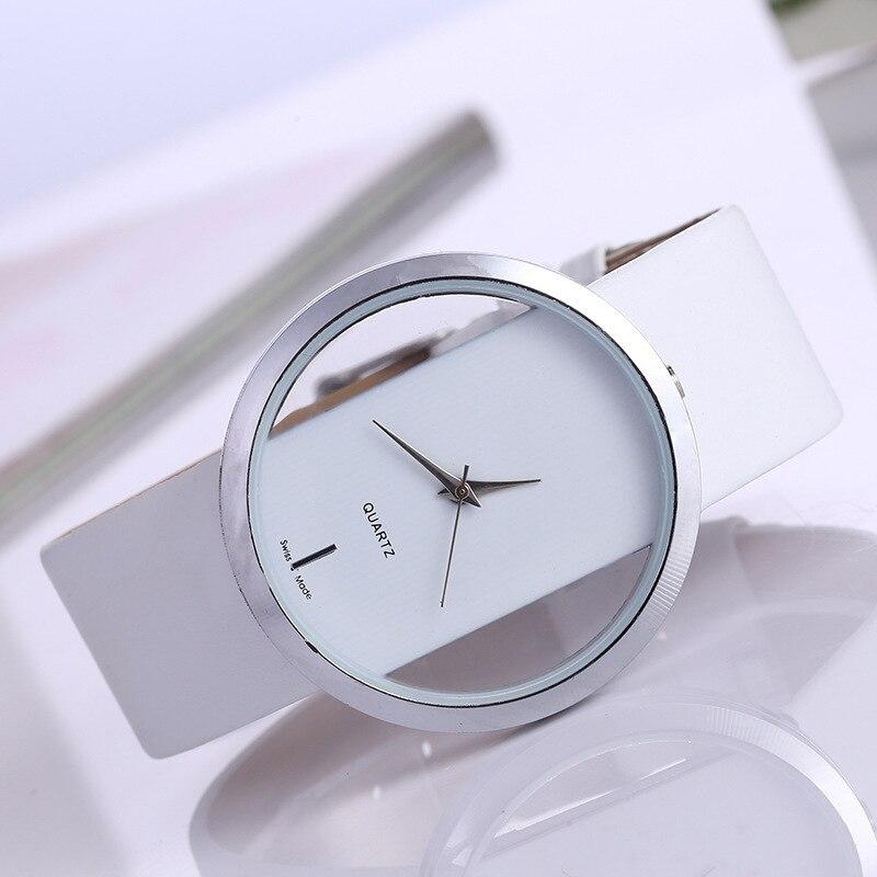 Classic Transparent Dial Quartz Watch