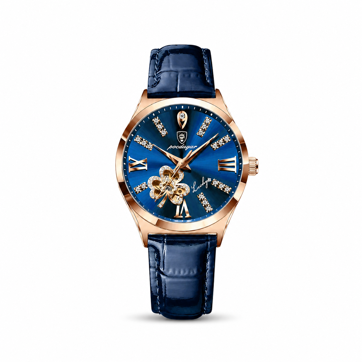 Benedicts Rosa – Women's Rose Gold Skeleton Watch